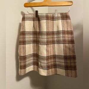 H&M Plaid Skirt